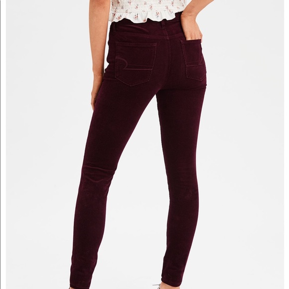 HIGH-WAISTED CORDUROY JEGGING - Picture 2 of 7